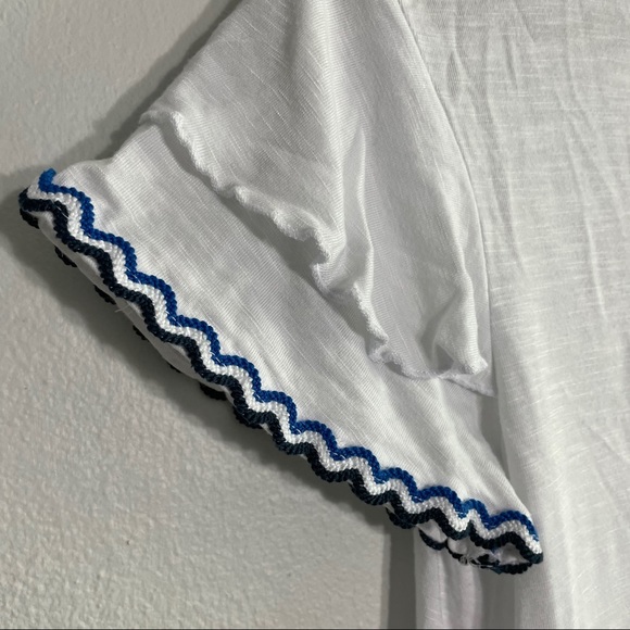 WHITE TOP FOR GIRLS - Sz L - Picture 5 of 7